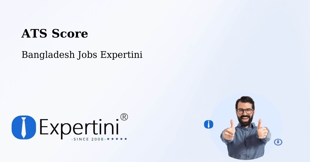 Resume ATS Score & Job Description Match Tool – Chhātak - Bangladesh Jobs Expertini